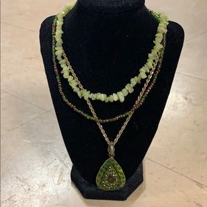 COPY - Three piece set unique necklace combination